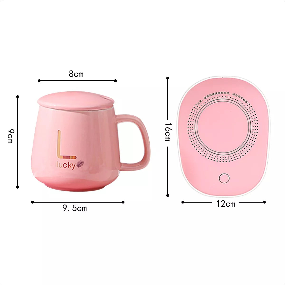 Taza Con Calentador Eléctrico