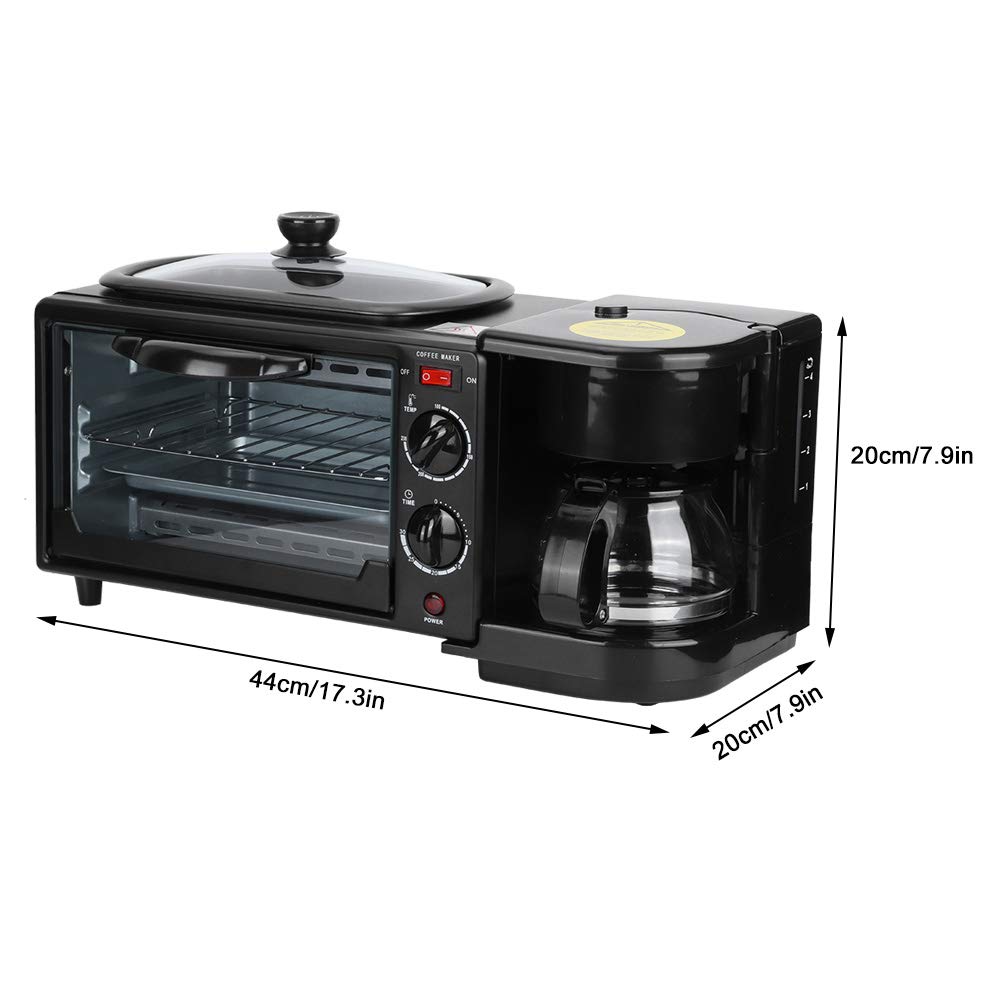 Horno Electrico Cafetera Freidora 3 En 1