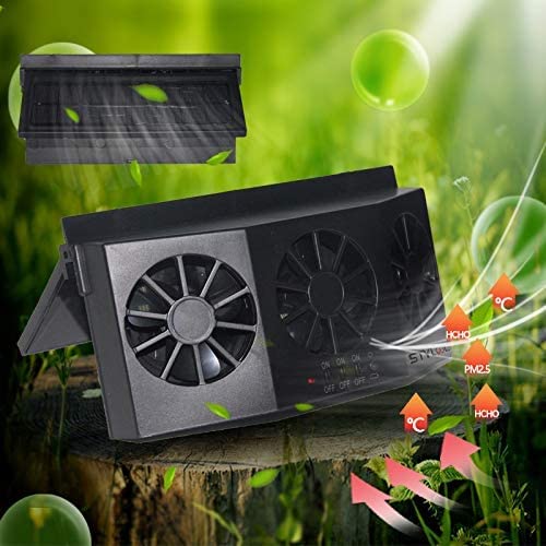 EXTRACTOR SOLAR VEHÍCULO TRIPLE HÉLICES