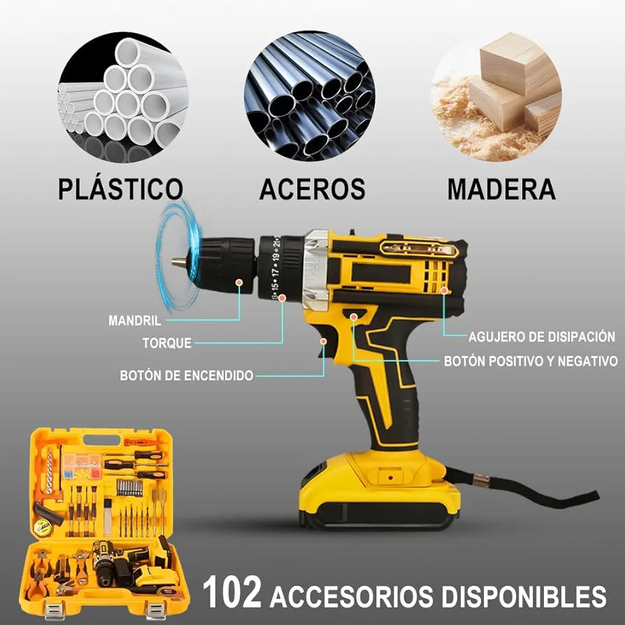 Kit De 120 Herramientas
