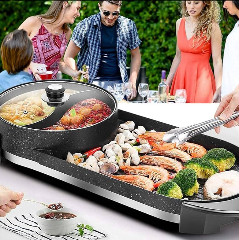 Parrilla Eléctrica 2 en 1