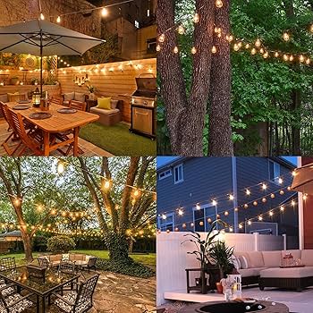 Kit de 10 Luces Solares - Cadena de 5 Metros para Decoración Exterior