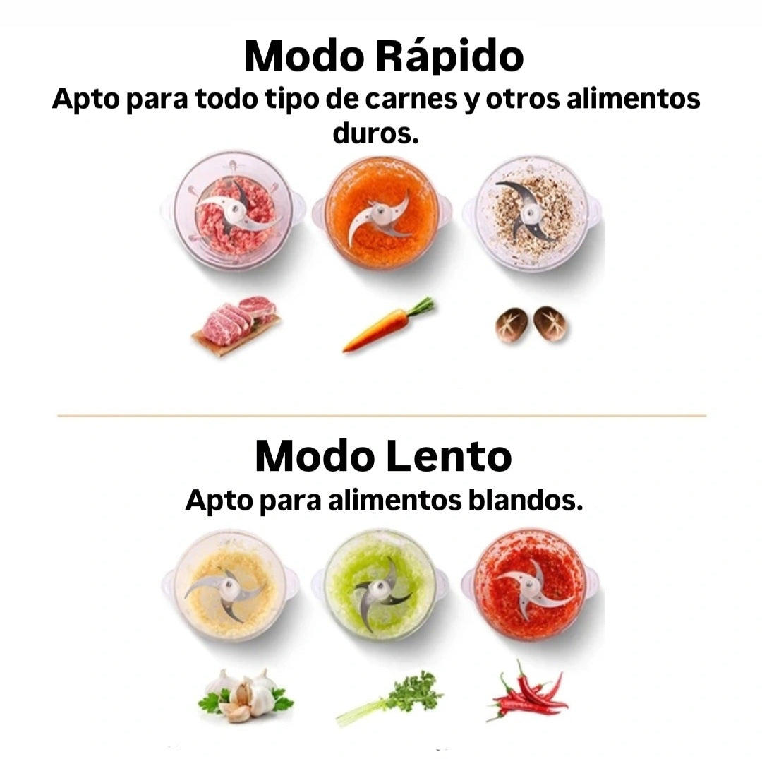 TRITURADORA ELÉCTRICA DOS VELOCIDADES