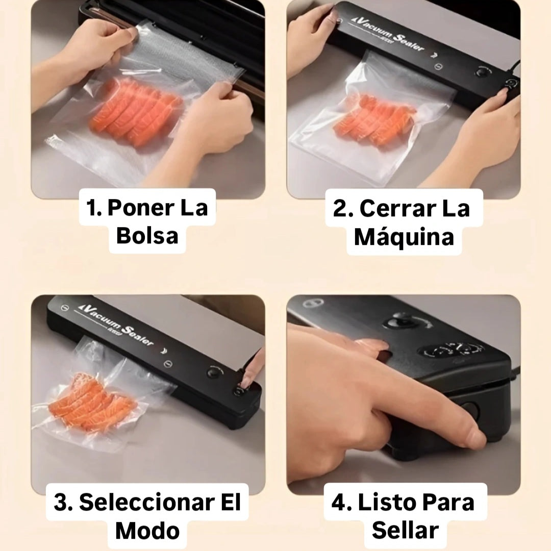SELLADORA DE ALIMENTOS AL VACIO
