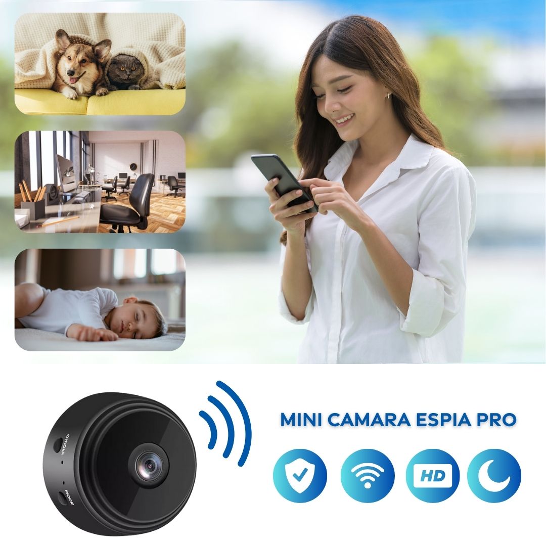 MINI CÁMARA CON MICRÓFONO