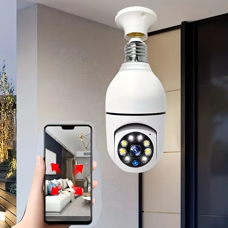 CÁMARA SEGURIDAD 360° WiFi HD-1080P