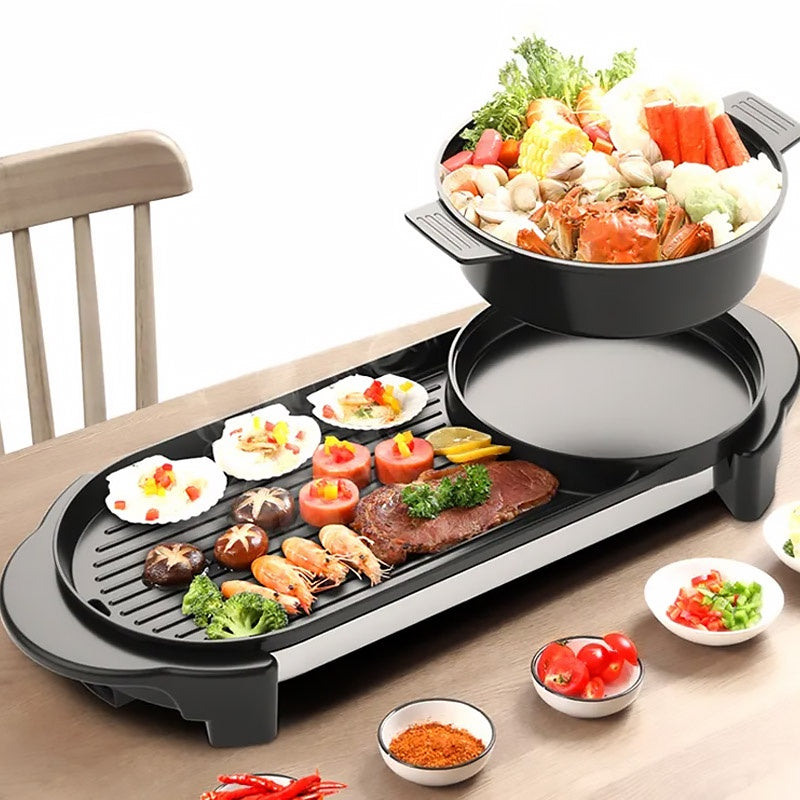 Parrilla Eléctrica 2 en 1