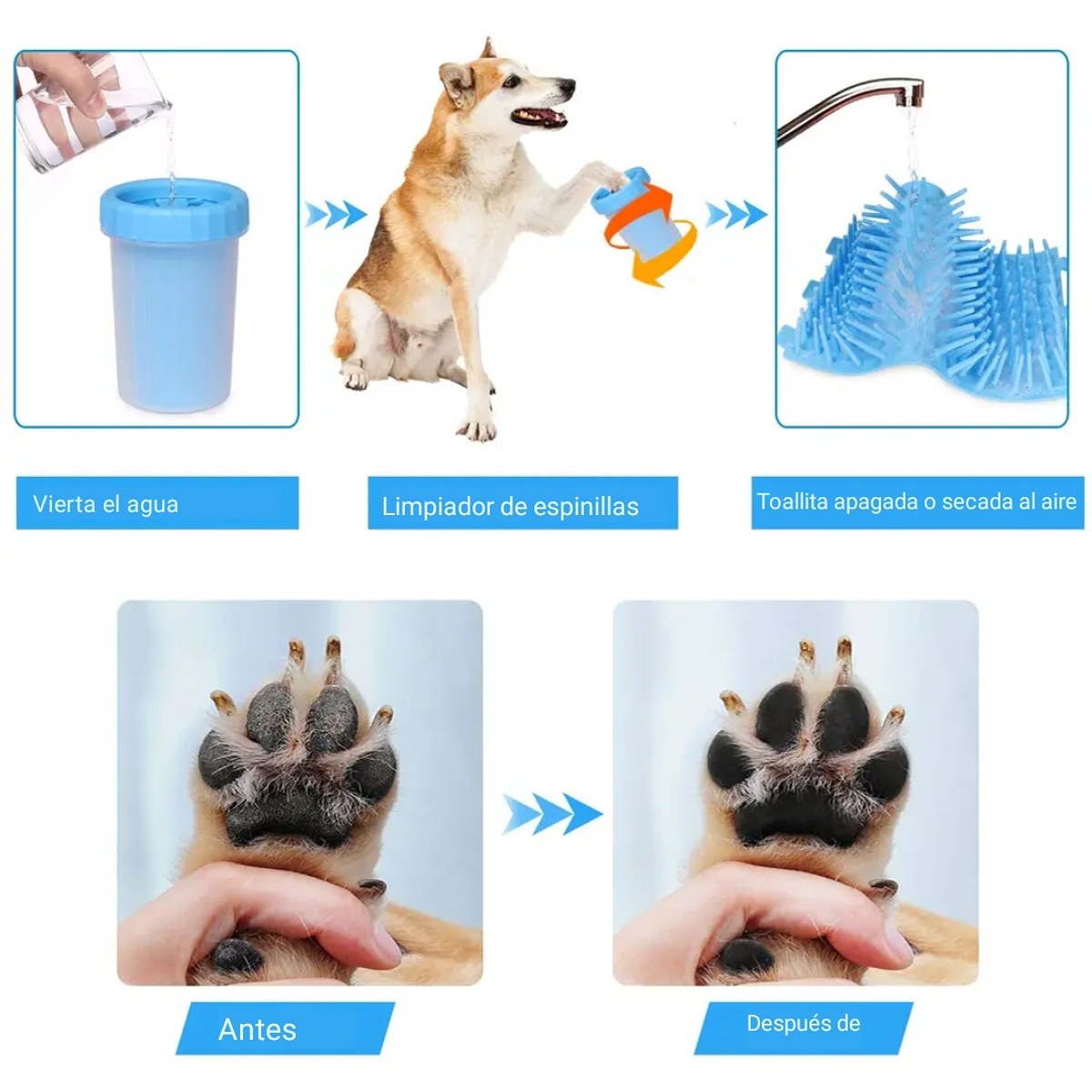 Limpiador De Patas Para Perros