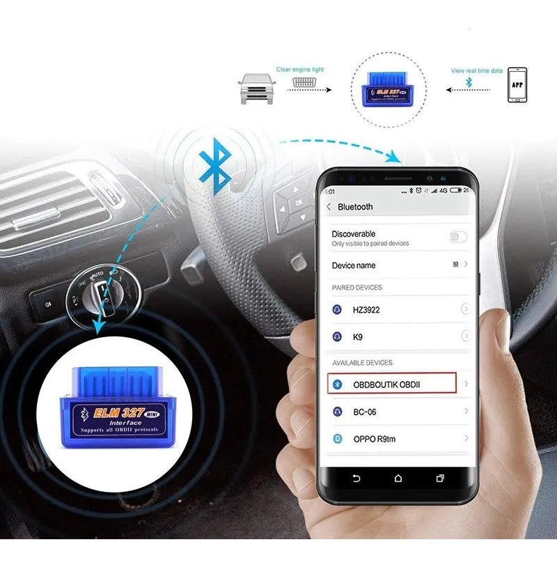 ESCANER AUTOMOTRIZ BLUETOOTH