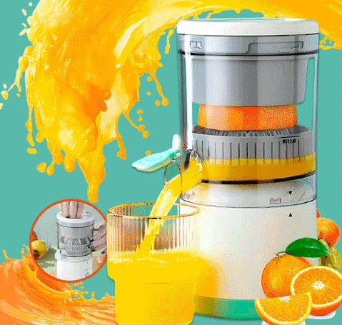 EXPRIMIDOR DE JUGO AUTOMÁTICO PORTÁTIL