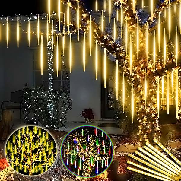 Luces Led Lluvia Meteoro Multicolor