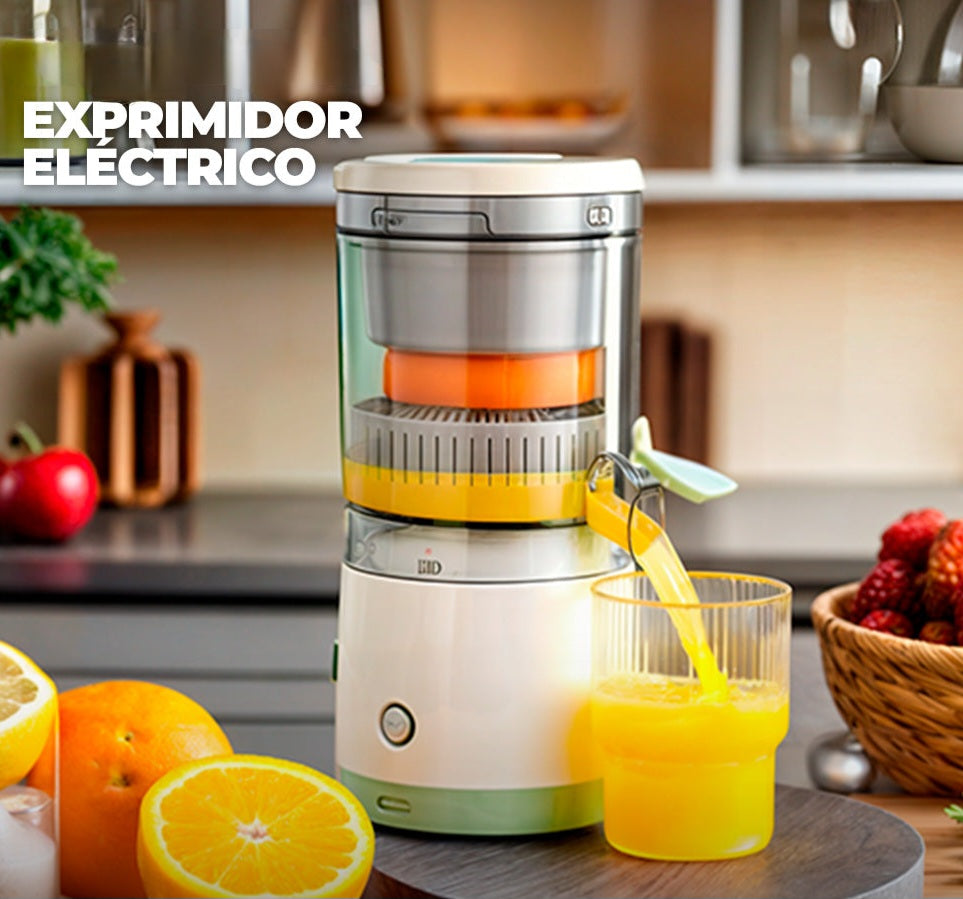 EXPRIMIDOR DE JUGO AUTOMÁTICO PORTÁTIL