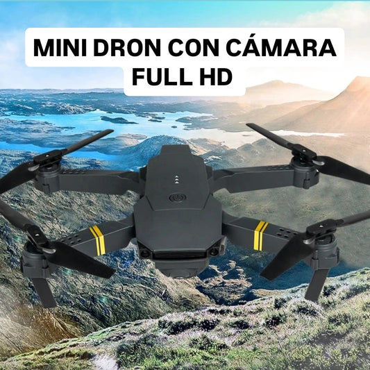 MINI DRON CON CÁMARA WIFI FULL HD 4K