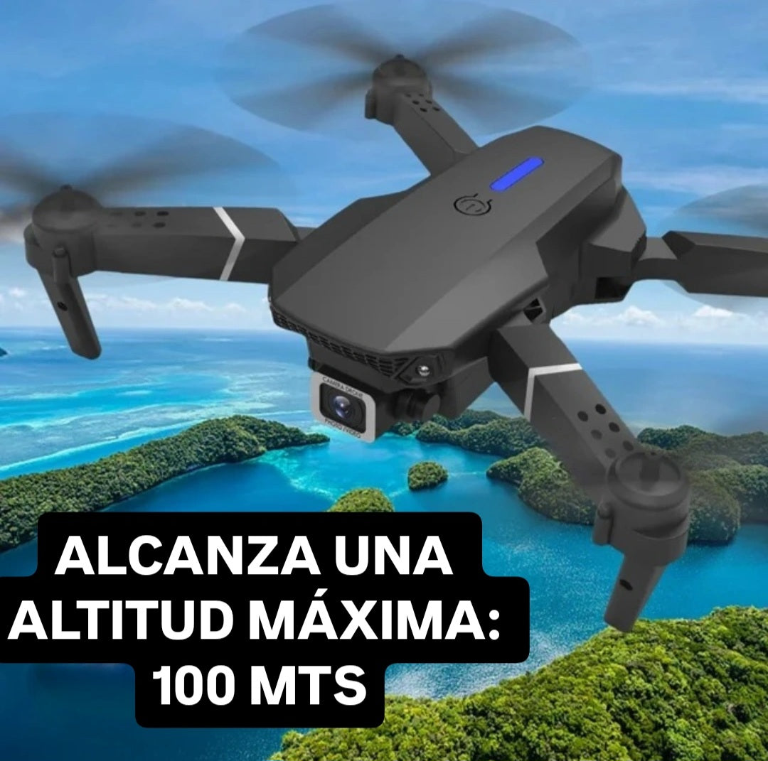 MINI DRON CON CÁMARA WIFI FULL HD 4K