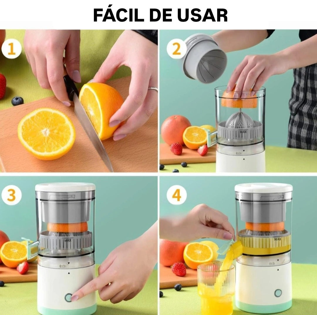 EXPRIMIDOR DE JUGO AUTOMÁTICO PORTÁTIL